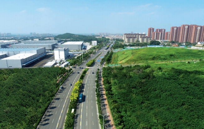 濟南市鳳岐路道路建設工程，南起經十東路，北至飛躍大道，