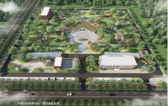 濟(jì)南孫耿地埋污水廠項目基坑監(jiān)測